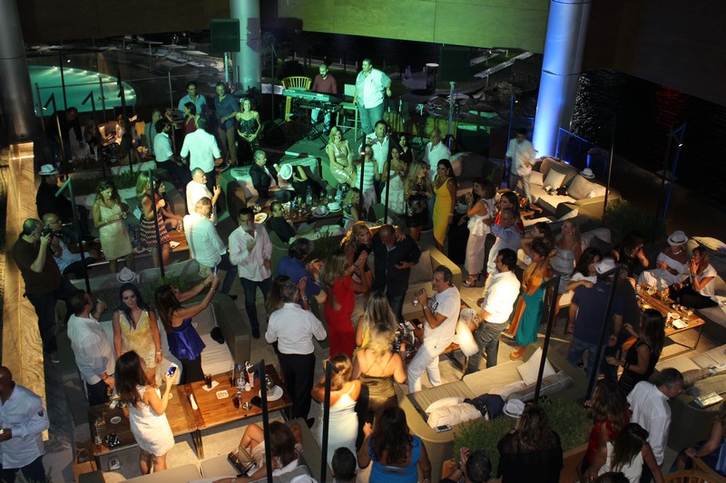 SkyLounge rooftop on Saturday Night